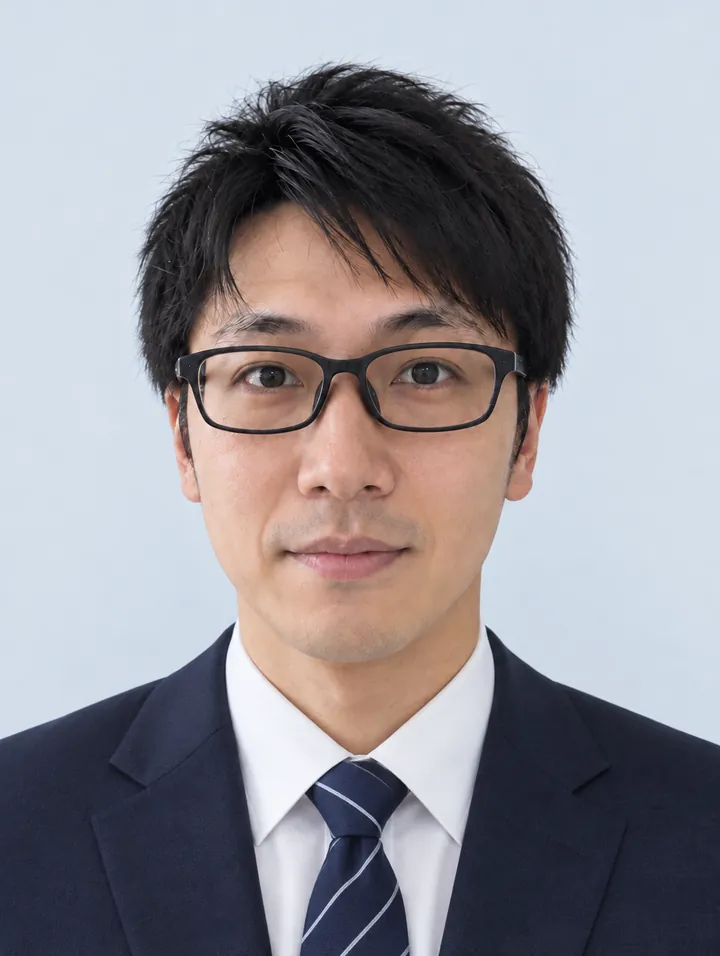見本の仕上がり(男性)